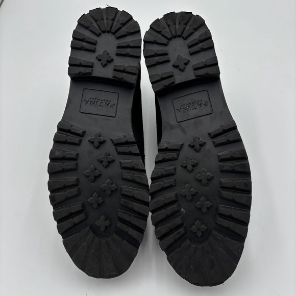 Portland Leather Patina Cap Toe Leather The Breaker Boots Canyon Black Men's 11 - Picture 5 of 6